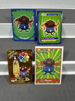 Pokemon Lot of Cards and Stickers All Gloom #44 Gloom Only Pokemon Lot of 20 - Image 2