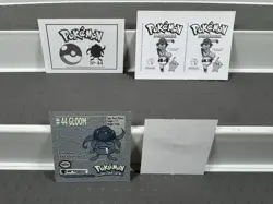 Pokemon Lot of Cards and Stickers All Gloom #44 Gloom Only Pokemon Lot of 20 - Image 5
