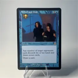 Wheel and Deal Onslaught Instant Blue 122/350 Magic: The Gathering 2002 Card - Image 1