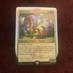 Fluttershy Secret Lair Foil #1532 NM+ Unplayed Magic The Gathering MTG Card - Image 1