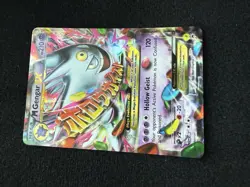 Pokemon TCG Mega Gengar EX Black Star Promo Card XY166 - Image 1