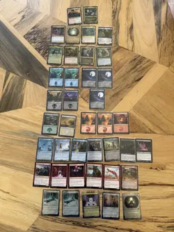 40 Card Magic the Gathering Lot MTG Tom Bombadil Ezio AC LotR +43 Toploaders - Image 1