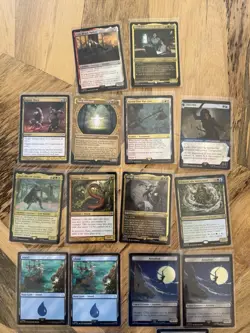 40 Card Magic the Gathering Lot MTG Tom Bombadil Ezio AC LotR +43 Toploaders - Image 2