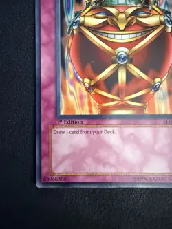 Konami Yu-Gi-Oh! Jar of Greed SD3-EN029 1st Edition Trap-Normal Card - Image 2