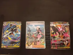Lot Of 3 Phantasmle Flames Pokemon Hit Cards Dawn Mega Lopunny Ex Sharpedo - Image 1
