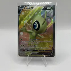Celebi V 160/198 Chilling Reign NM Full Art Ultra Rare Pokemon Card - Image 1