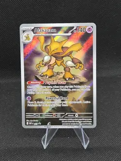 ALAKAZAM MEP 09 POKEMON MEGA EVOLUTION BLACK STAR PROMOS TCG CARDS - Image 1