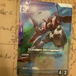 Gundam Airmaster GD02-059 U+ Holo Foil Unit Card Dual Impact Bandai English - Image 3