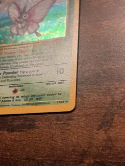 Pokemon Venomoth Holo Rare Jungle 13/64 Card 1999 Wizards of the Coast - Image 3
