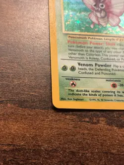 Pokemon Venomoth Holo Rare Jungle 13/64 Card 1999 Wizards of the Coast - Image 4