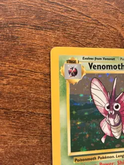 Pokemon Venomoth Holo Rare Jungle 13/64 Card 1999 Wizards of the Coast - Image 5