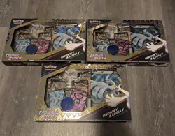 Pokemon TCG: (x3) Crown Zenith Lugia V/Unown V Special Collection Boxes Sealed - Image 1