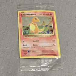 Sealed Toys 'R Us Exclusive Charmander Promo Pokemon Card 009/108 - Image 3