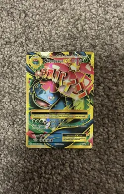 Pokemon TCG Mega-Venusaur-EX Evolutions 100/108 Holo Full Art - Image 3