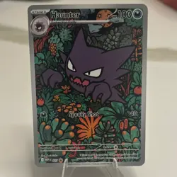 Pokemon TCG Haunter Stage 1 Spooky Shot 100 HP 027 English - Image 1