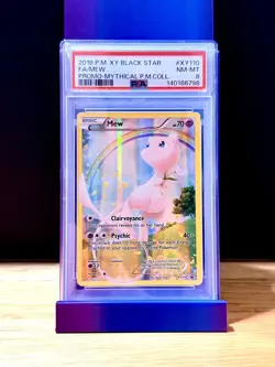 Mew - XY110 - PSA 8 - XY Black Star Promo - Mythical Collection - Pokemon TCG - Image 1