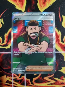 Pokemon TCG Judge Scarlet & Violet: Paldean Fates 228/091 Holo Ultra Rare - Image 1