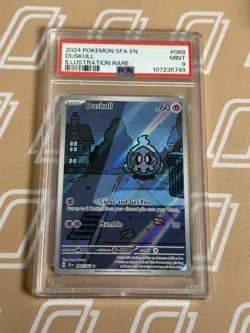 2024 Pokemon Sfa EN-Shrouded Fable Duskull Illustration Rare PSA 9 #068 - Image 1