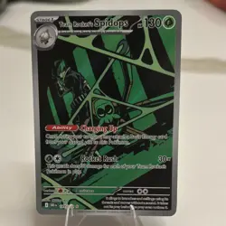 Pokemon TCG Team Rocket's Spidops Destined Rivals Rare Holo 170 HP 187/182 Eng - Image 1