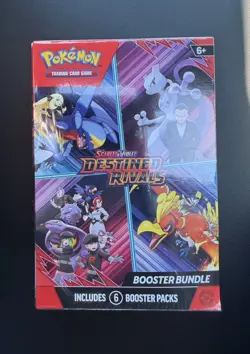 Pokemon Scarlet & Violet Destined Rivals Booster Bundle (6 packs) sealed - Image 1