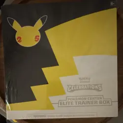 Pokemon Celebrations Elite Trainer Box Pikachu Sealed TCG Collectible - Image 1