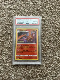 Charizard Vivid Voltage Prerelease SWSH066 PSA 10 - Stamped Promo - Image 1