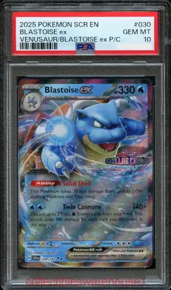 Pokemon Promo Blastoise ex 030 PSA 10 - Image 1