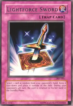 Lightforce Sword - PSV-005 - Rare - Unlimited Edition - Moderately Played - Image 1