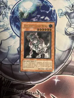 yugioh Ancient Gear Beast TLM-EN007 Ultimate Rare Unlimited HP (CS) - Image 1