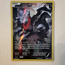Pokemon Darkrai XY114 XY Promo Holo Basic Card HP110 Dark Cutter Abyssal Sleep - Image 1