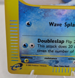 Squirtle 131/165 Expedition 2002 Reverse Holo e-Series Pokemon Card TCG HP/DMG - Image 5