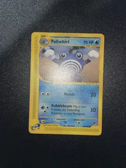 Pokemon Poliwhirl Expedition Base Set Card 089/165 Regular NM Condition - Image 4
