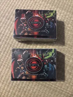 Chaotic Ultra Pro Deck Boxes + Sleeves x2 Trading Card Game RARE HTF VTG SEALED - Image 1