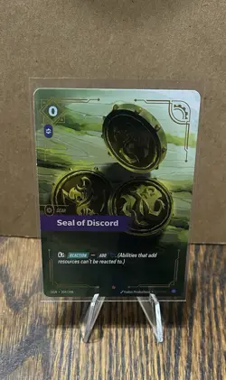 League of Legends Seal of Discord Gear Card OGN 204/298 English - Image 1