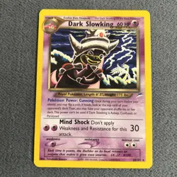 Pokemon Dark Slowking Neo Destiny 20/105 Rare Card Light Played - Image 1