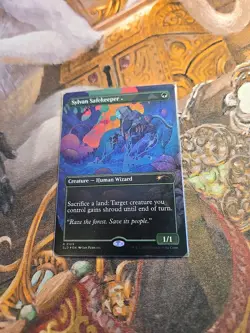Sylvan Safekeeper Galaxy Foil MTG Secret Lair - Pack Fresh - - Image 1