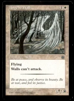 Angelic Wall LP Light Play Portal Second 2nd MTG [9525] - Image 1