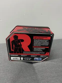 Empty Pokemon Team Rocket Tin Persain - Image 4