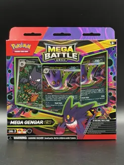 Pokemon TCG Mega Battle Deck (Mega Gengar ex) Factory Sealed Brand New IN HAND - Image 1