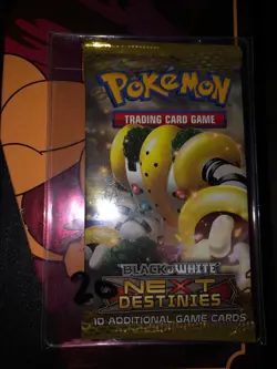 Pokemon TCG Black and White, Next Destinies booster pack 820650107399 - Image 1