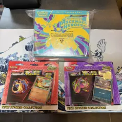 Pokemon TCG Ascended Heroes Sealed Bundle ETB & BLISTERS - Image 1
