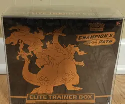 Pokemon TCG Sword & Shield Champion’s Path Elite Trainer Box ETB New W/Case - Image 1