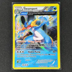 Swampert - 36/160 - Full Art Holo Rare - Primal Clash - Pokemon Card - NM/M - Image 1