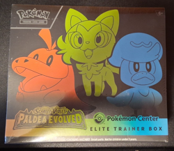 Paldea Evolved Pokemon Center Elite Trainer Box PC ETB SEALED - Image 1