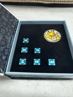 Pokemon 2018 Nashville World Championships Box Metal Damage Counters Dice - Image 3