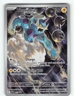 THUNDURUS 209 PROMO SCARLET & VIOLET POKEMON NM - Image 2