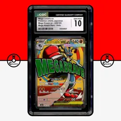 Pokemon CGC 10 Mega Lucario ex 228/193 m2a Mega Dream PSA Japanese - Image 1