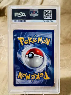 POKEMON Aerodactyl 1/62 Fossil 1st Edition Prerelease Holo PSA 8 1999 - Image 2