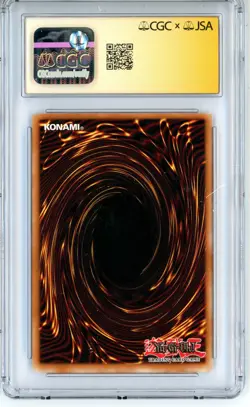CGC Authentic Signed Wayne Grayson Yu-Gi-Oh! TCG Jinzo BPT-011 Secret Rare - Image 2