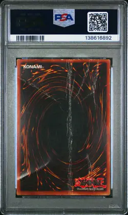 2002 YU-GI-OH! STARTER DECK: KAIBA #001 BLUE-EYES WHITE DRAGON PSA 1 - Image 2
